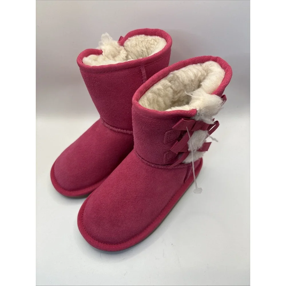 Koolaburra by UGG Girls' Victoria Short Boot Pink Sz 9  1090330 New  w/o‎ Box